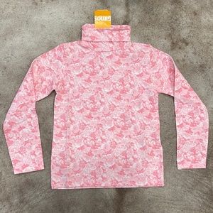 NWT Girl’s GIMOS Pink Turtleneck Long sleeve Shirt Size 8